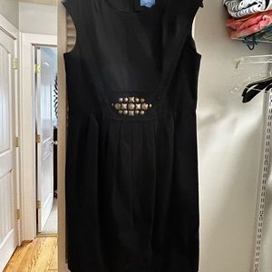 Black Vera Wang knee length dress.